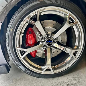 Rcsr Hot Bán Nismo V1 Bánh Xe Vành Mainforged Bạc Chrome Maining Rèn Nhôm Hợp Kim Nan Cho Nissan 350Z <span class=keywords><strong>370Z</strong></span> G37 - Product Image 3