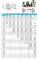 DIN6499B ER Mandril de sujeción de resorte recto de alta resistencia, adaptador de manguito reductor para cabezal de mandrinado, portaherramientas CNC, pinza de sujeción 65Mn/SUJ2