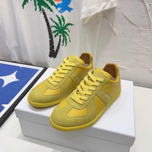 <span class=keywords><strong>Scarpe</strong></span> da Allenamento Maison Men di Alta Qualità in Pelle Retrò Versatili Casual con Lacci e Suola Piatta <span class=keywords><strong>Scarpe</strong></span> Casual di Design - Product Image 3