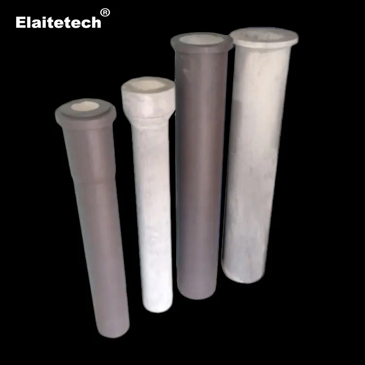 Aluminum silicate riser tube & riser stalk used in low pressure melting furnace