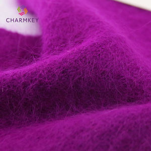 批发60% 安哥拉兔毛40% 尼龙混纺织纱与中国纱线供应商 - Product Image 5