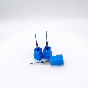 Haute précision 2 cannelures carbure de tungstène petit diamètre longues cannelures fraises en bout pour la sculpture dentaire - Product Image 6