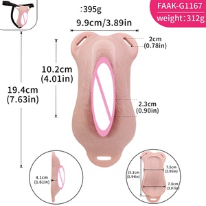 Ropa Interior Masculina de Silicona FAAK Real MTF para Crossdressing, Ultra Realista, con Vagina Simulada y Clítoris Insertable para Hombres - Product Image 2