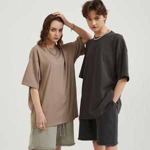 เสื้อยืด230gsm โอเวอร์ไซส์ผ้าฝ้าย100% พิมพ์ลาย/ปักลายขนาดใหญ่พิเศษ - Product Image 4