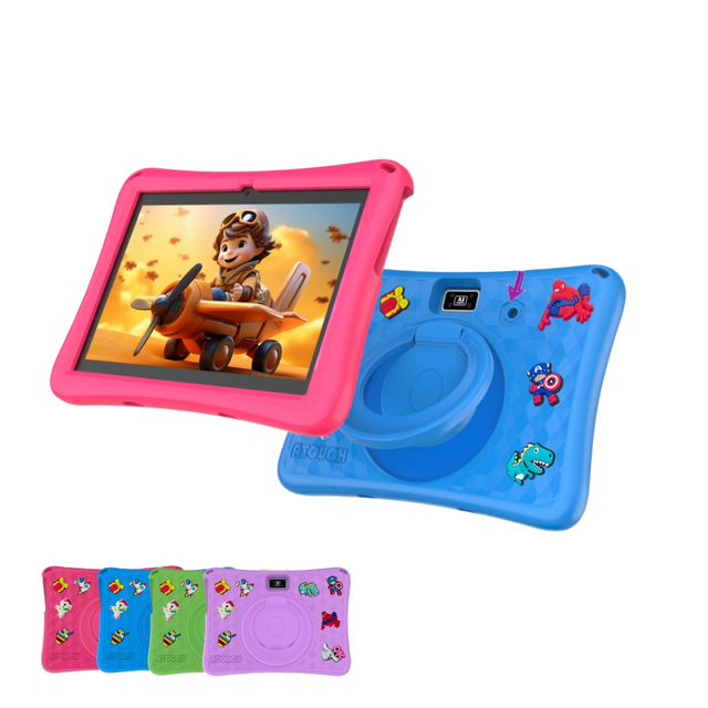ATOUCH KT37 Kids Education Tablet PC 10.1 Inch IPS Screen Android 13 Quad Core 8GB Memory New Factory Price
