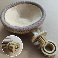 Nid de reproduction pour oiseaux, canaris, pinsons, perroquets, nid en corde de chanvre tissée