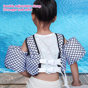 "Cule" للأطفال 30 إلى 50 رطلاً من سترة السباحة العائمة للمساعدة في البدلة مع أحزمة الكتف - Product Image 3