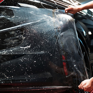 Film de protection de <span class=keywords><strong>peinture</strong></span> PPF Moben 1,52 x 3 m en TPU transparent auto-cicatrisant de qualité supérieure, hydrophobe, <span class=keywords><strong>pour</strong></span> carrosserie de voiture, anti-rayures - Product Image 5