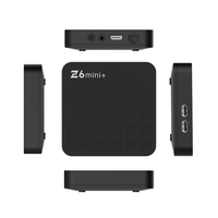 2025 el más nuevo Z6 Mini Plus Smart Set-Top Box TV Box Amlogic S905L3 Android 14 Quad Core con 8GB 16GB Media Player Z6MINI PLUS