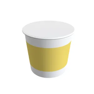 Logotipo personalizado desechable 32 Oz caja grande para llevar, lejos cine pollo frito Cubo de papel cine palomitas tazas tinas/