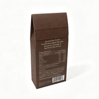 Boîte d'emballage personnalisée pour chocolats et bonbons en papier recyclé avec fenêtre et séparateurs, taille sur mesure du fabricant