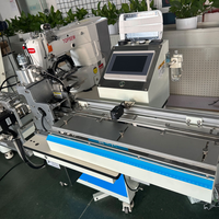 Machine automatique de couture de bandes élastiques TS-166 Topsew SMC, accessoire électrique à découpe ultrasonique pour vêtements de sport et sous-vêtements