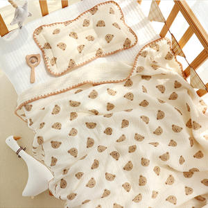 110*100cm bébé couverture pour garçons filles Double couche doux enfant en bas âge bébé nouveau-né couverture bébé Swaddle couverture - Product Image 1