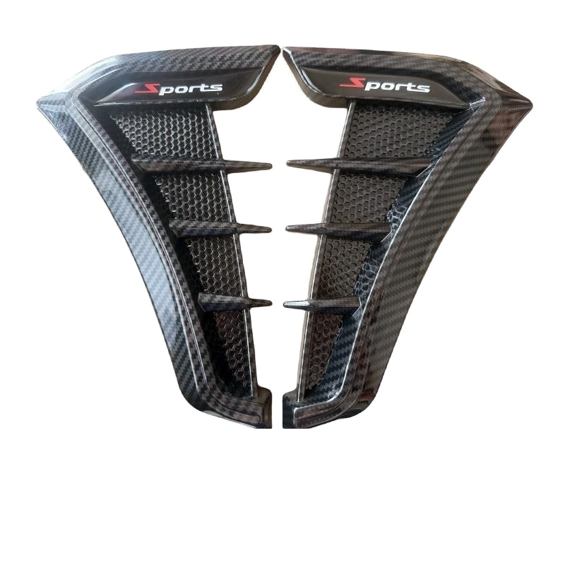 STL file Fender Blade Side Gills Vent Trim Cover For Civic 2016-2022·Design to download and 3D