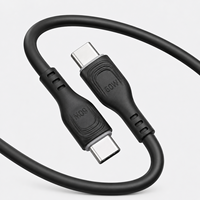 Câble USB C vers USB C 60W, cordon de charge rapide PD, durable et fiable, synchronisation des données 480 Mbps pour Macbook Air, iPad Pro, S24 Ultra