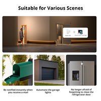 SONOFF SNZB-04P Zigbee porte/fenêtre capteur inviolable alerte scène intelligente télécommande maison intelligente ZHA travail avec Alexa Google Home