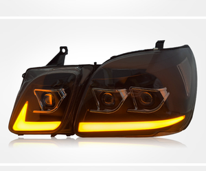 Faros Delanteros para <span class=keywords><strong>Lexus</strong></span> LX470 <span class=keywords><strong>1998</strong></span>-2007, Accesorios para Auto, Actualización de Luces Delanteras <span class=keywords><strong>LX</strong></span> <span class=keywords><strong>470</strong></span>, Lámpara de Proyección LED, Faro Delantero <span class=keywords><strong>LX</strong></span> <span class=keywords><strong>470</strong></span> - Product Image 1