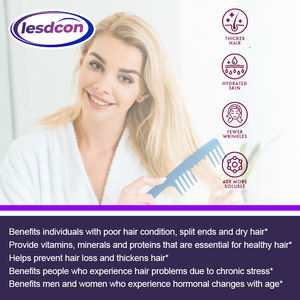 थोक नरम कैप्सूल बालों की वृद्धि मोटे बालों को महिलाओं और पुरुषों के हर्बल पूरक के लिए विटामिन नरम - Product Image 6