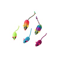 Ensemble de jouets pour chat en corde et en nylon écologiques pour nettoyer les dents, l'entraînement et le jeu interactif