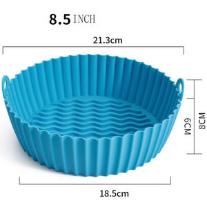 Vente chaude, doublure de four en silicone de qualité alimentaire réutilisable, facile à nettoyer, écologique, protège-plat pour friteuse à air, micro-ondes, cuisson, cuisine à domicile - Product Image 4