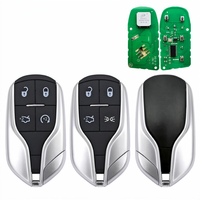 Llave Inteligente para Vehículo con Chip ID46 de 4 Botones y 433 MHz, Llaves Remotas para Automóvil Maserati FCC M3N7393490
