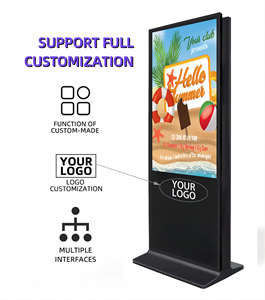 55-Zoll-zweiseitiges Android-Kiosk system Non-Touch für digitale Werbung und Werbeaktionen in Einkaufs zentren und Einzelhandel geschäften - Product Image 4