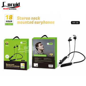 Qualité Africa Beat pour Oarimo OR-240 ou 251 MK-07 MK MK08 MK 09 23218 <span class=keywords><strong>Sport</strong></span> Neck-hanging Earbuds Hanging BT Headset - Product Image 4