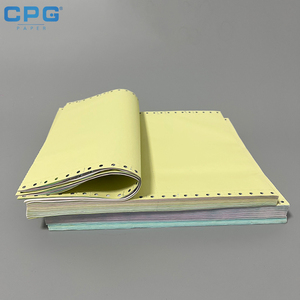 Servicio OEM Disponible, Papel NCR Multiparte, Papel Autocopiativo, Rollo de Papel para Impresión por Computadora para Extractos Bancarios - Product Image 1