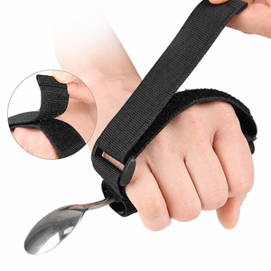 Soporte de utensilios adaptable multiusos con correa de mano para comer, <span class=keywords><strong>escribir</strong></span>, cepillarse y cuidarse - Product Image 2