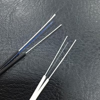 Cable de Fibra Óptica Monomodo GJXH/GJXFH para Interiores FTTH de 1-4 Hilos con Cubierta LSZH
