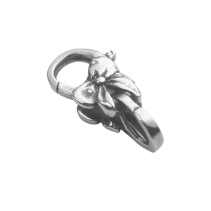 Prix usine – Fermoirs mousquetons irréguliers personnalisés en argent sterling 925 (6 mm) pour bracelets DIY, colliers et chaînes de sacs – Idéal pour la fabrication de bijoux - Product Image 3