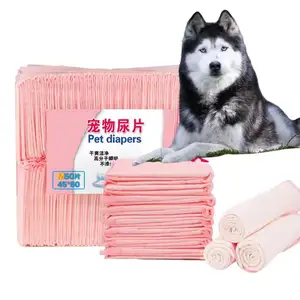 Nhà sản xuất cho Puppy mua Pet chọn PEE defecation Pads màu xanh lá cây đào tạo Pad thân thiện với môi thỏ dùng một lần xả rác