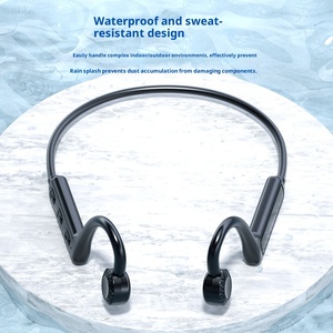 Bone Conduction Blue Tooth Headset Portable Sports Waterproof Wireless Open Ear Neckband Earphone Ideal Gift - Product Image 2