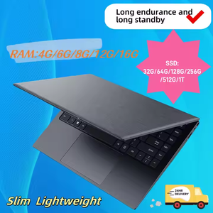 1 PC portable I7 14 pouces, 64 Go SSD, 4 Go RAM, nouveau, portable, pour étudiant, corps métallique, prise UK, clavier anglais, pour affaires, ordinateur portable 14 pouces - Product Image 4