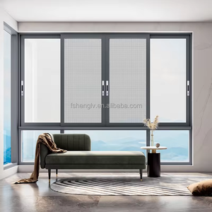 Ventanas Corredizas de Aluminio, Ventana de Triple Cristal para Casa Pasiva, Ventana Corrediza Inteligente con Sistema de Deslizamiento a la Izquierda - Product Image 4
