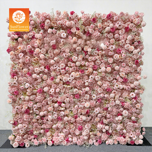 Sunwedding 8x8 <span class=keywords><strong>rosa</strong></span> <span class=keywords><strong>rosa</strong></span> <span class=keywords><strong>rosa</strong></span> fiore artificiale sfondo Roll-Up per matrimonio natale capodanno & servizi fotografici <span class=keywords><strong>di</strong></span> Halloween - Product Image 1