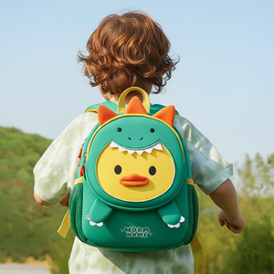 <span class=keywords><strong>Sac</strong></span> <span class=keywords><strong>à</strong></span> <span class=keywords><strong>dos</strong></span> scolaire en néoprène mignon et tendance pour garçons et filles de 3 <span class=keywords><strong>à</strong></span> 6 ans, avec fermeture éclair, sangle de sécurité et double bretelles <span class=keywords><strong>à</strong></span> motif de dessin animé - Product Image 1