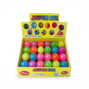 Pelotas saltarinas de plástico, 48 piezas, para niños, juegos al aire libre, de 2 a 4 años, juguete unisex, hecho en China - Product Image 1