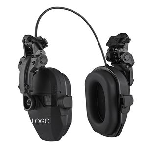 Auriculares Tácticos <span class=keywords><strong>de</strong></span> Tiro al por Mayor, Auriculares <span class=keywords><strong>con</strong></span> Reducción <span class=keywords><strong>de</strong></span> Ruido y Micrófono Abatible para <span class=keywords><strong>Casco</strong></span> Fast/Wendy - Product Image 1