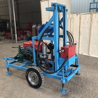 Machine de forage de puits d'eau portable miniature Hengwang, vente d'usine, pour la géologie du sol