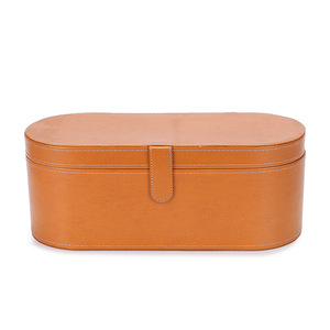 Boîte <span class=keywords><strong>de</strong></span> protection pour sèche-cheveux en cuir personnalisée, boîte cadeau, emballage en cuir, boîte <span class=keywords><strong>de</strong></span> <span class=keywords><strong>rangement</strong></span> - Product Image 6