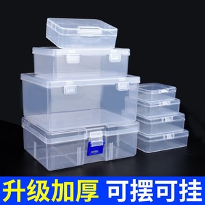 Storage Boxes <b>Bins</b> Transparent <b>Rectangle</b> Stackable Plastic Kitchen Storage Neatening Organizing Container Set - Product Image 3