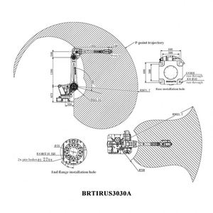 Robot industriel Borunte BRTIRUS3030A à bras ultra-long de 3000 mm, tournevis, charge utile de 30 kg, état neuf, moteur PLC intégré - Product Image 3