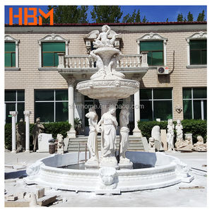 Natuurlijke Tuin Steen Snijwerk Fontein Voor Villa Europese Stijl Water Landschap Decoratie - Product Image 2