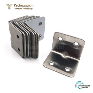 Charnière plate en acier inoxydable zingué pour l'ameublement - Product Image 3