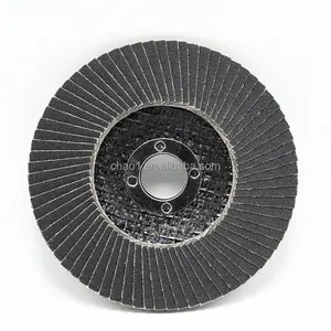 4 Zoll 100 mm langlebige Silizium-Carbide-Klappe-Discs für Holz, Bronze, Kupfer, Glas polieren