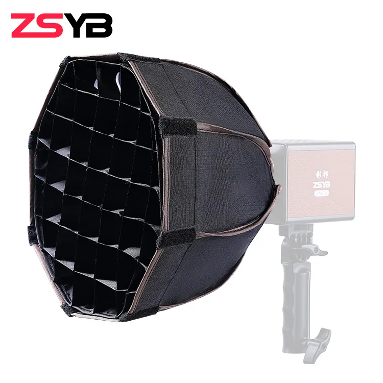 ZSYB Neuheit Mini-Größe 30 cm Tiefe Softbox Diffusor Kamera-Beleuchtungsset für W80B Fotografielicht