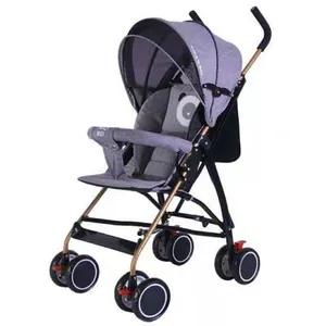 new pram/classic style baby carriage/kids foldable stroller with sunshade 2 in 1 baby pram