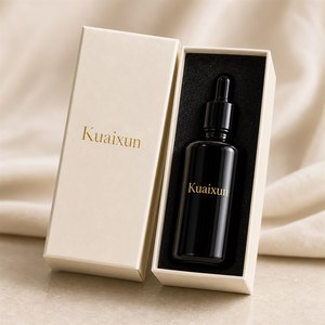 Botella cuentagotas de vidrio opaco a prueba de luz 30ml 50ml, frasco oscuro para tinte y aromas con tapa de rosca y pipeta, proveedor mayorista - Product Image 4