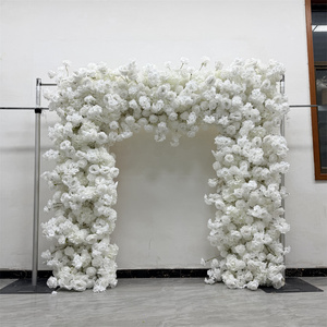 Arche de fleurs artificielles en soie douce faite à la main, haute simulation, pour mariage, fête des Mères, rentrée scolaire - Product Image 1